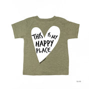 Dance Depot - This Is My Happy Place - Short Sleeve Child Shirt Little Mama Shirt Shop