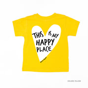Dance Depot - This Is My Happy Place - Short Sleeve Child Shirt Little Mama Shirt Shop