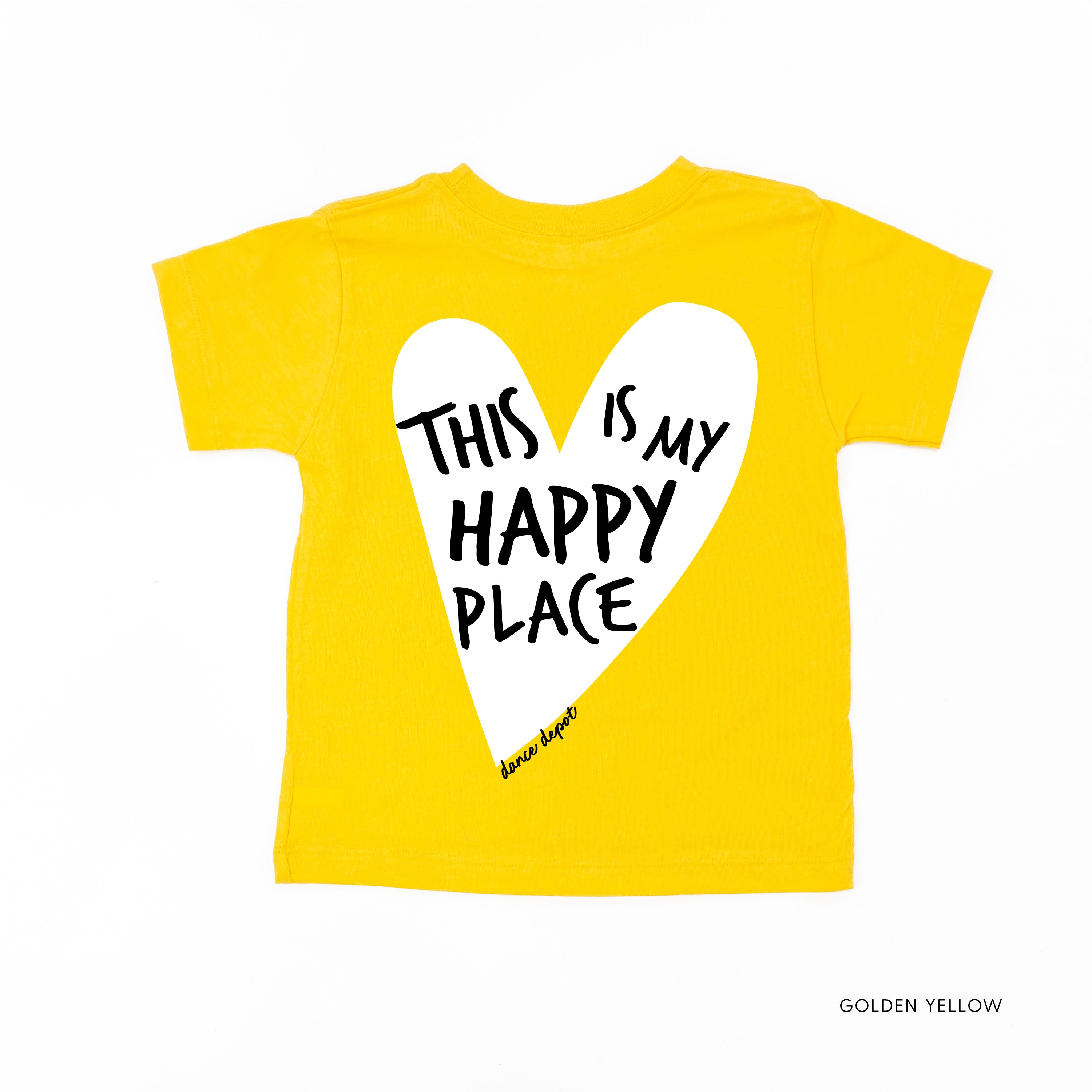 Dance Depot - This Is My Happy Place - Short Sleeve Child Shirt Little Mama Shirt Shop