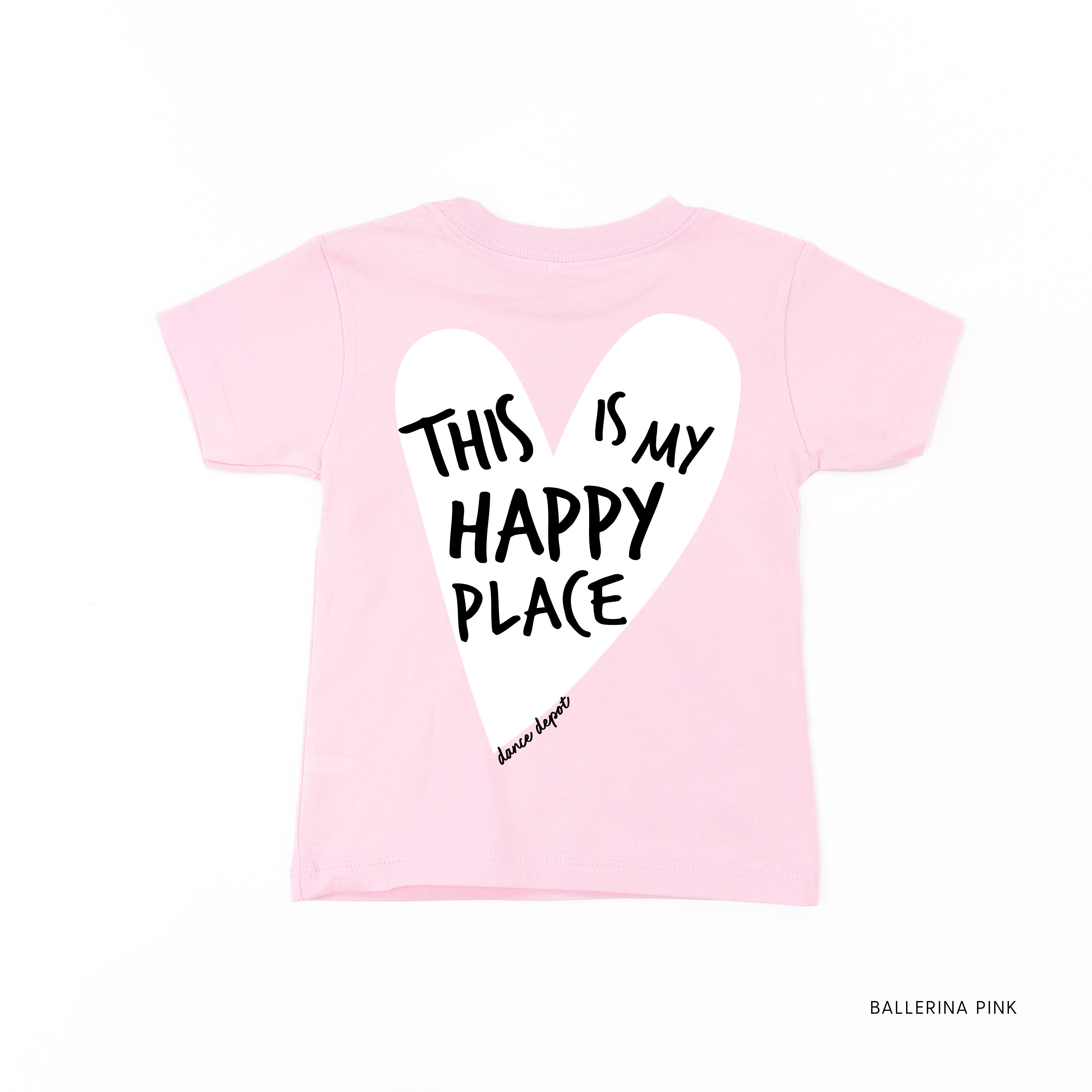 Dance Depot - This Is My Happy Place - Short Sleeve Child Shirt Little Mama Shirt Shop