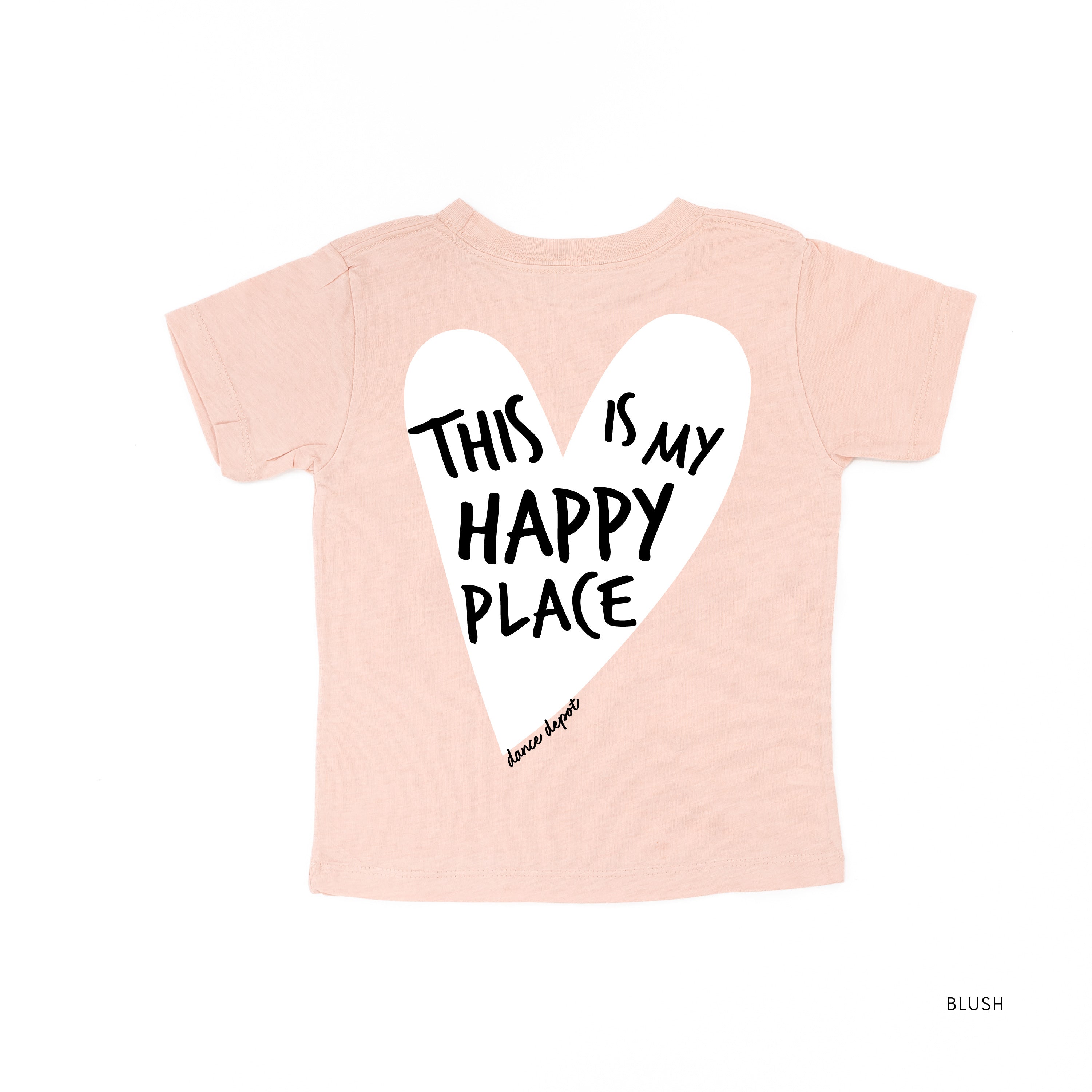 Dance Depot - This Is My Happy Place - Short Sleeve Child Shirt Little Mama Shirt Shop