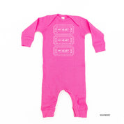 Ticket To My Heart - Baby Sleeper Little Mama Shirt Shop