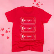 Ticket To My Heart - Child Tee Little Mama Shirt Shop