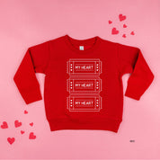 Ticket To My Heart - Child Sweater Little Mama Shirt Shop