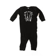 My Dad Does It All - Baby Sleeper Little Mama Shirt Shop