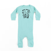 My Dad Does It All - Baby Sleeper Little Mama Shirt Shop