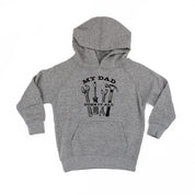 My Dad Does It All - Child HOODIE Little Mama Shirt Shop LLC