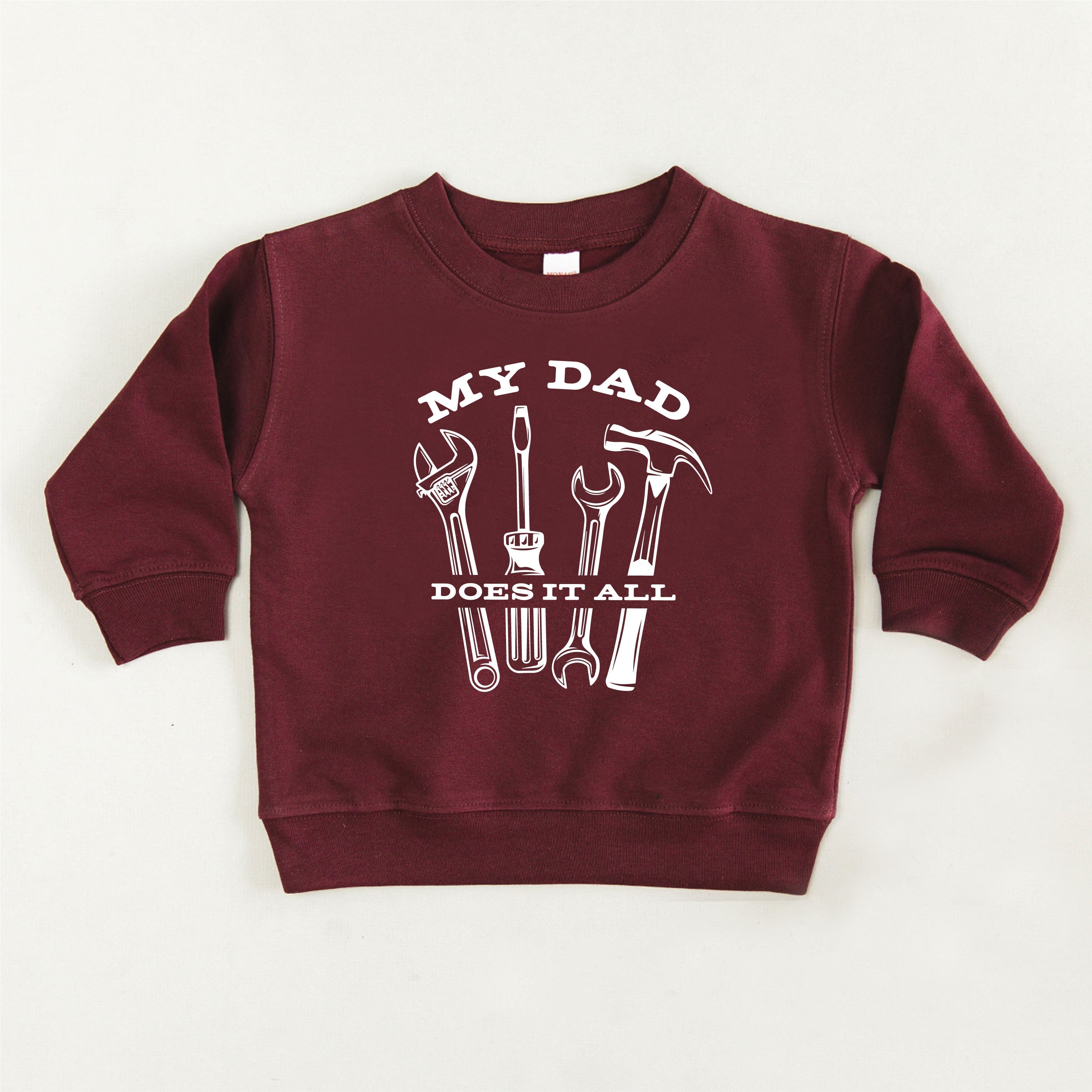 My Dad Does It All - Child Sweater Little Mama Shirt Shop