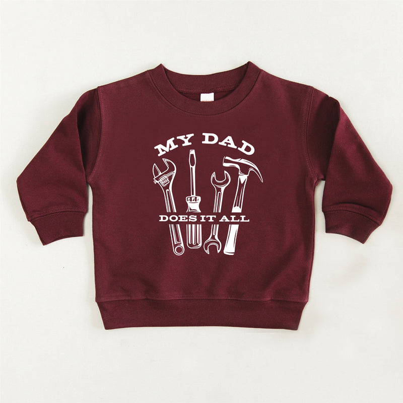 My Dad Does It All - Child Sweater