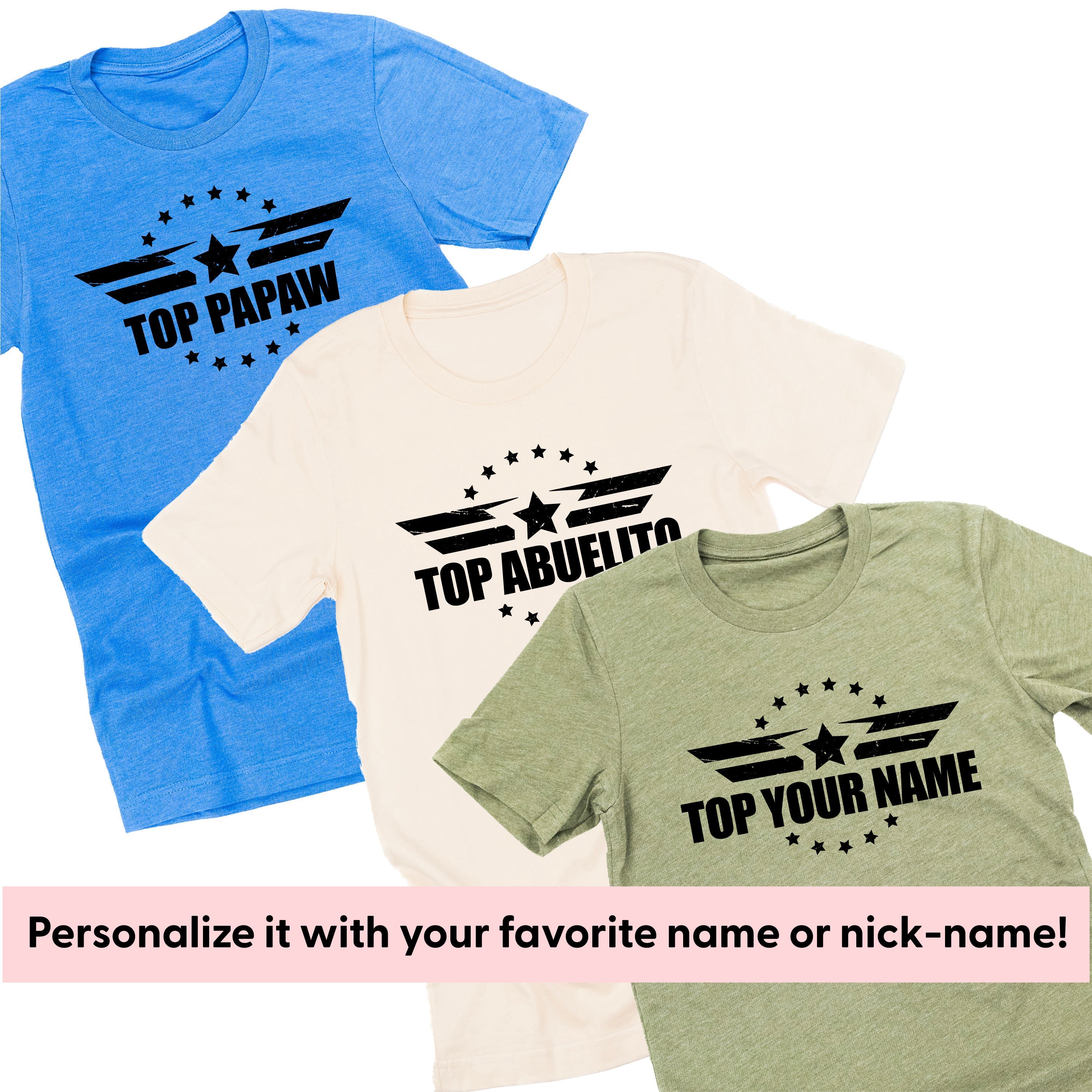 Top _____ - PERSONALIZE IT! - Unisex Tee Little Mama Shirt Shop