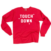 Touch Down - Long Sleeve Comfort Colors Tee Little Mama Shirt Shop