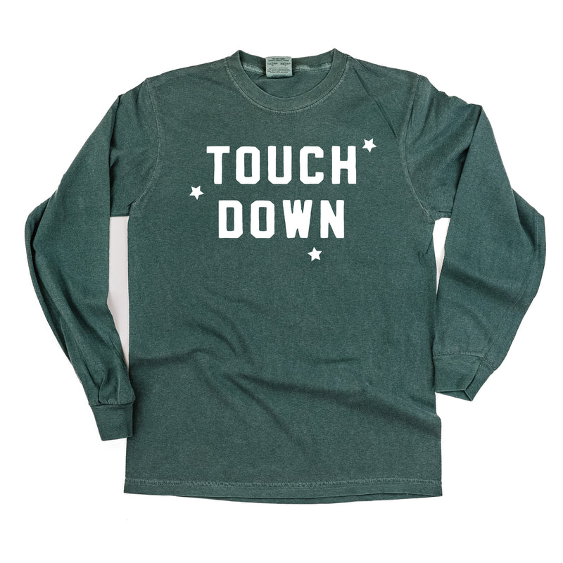 TOUCH DOWN - LONG SLEEVE COMFORT COLORS TEE