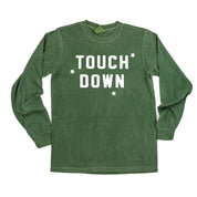 Touch Down - Long Sleeve Comfort Colors Tee Little Mama Shirt Shop