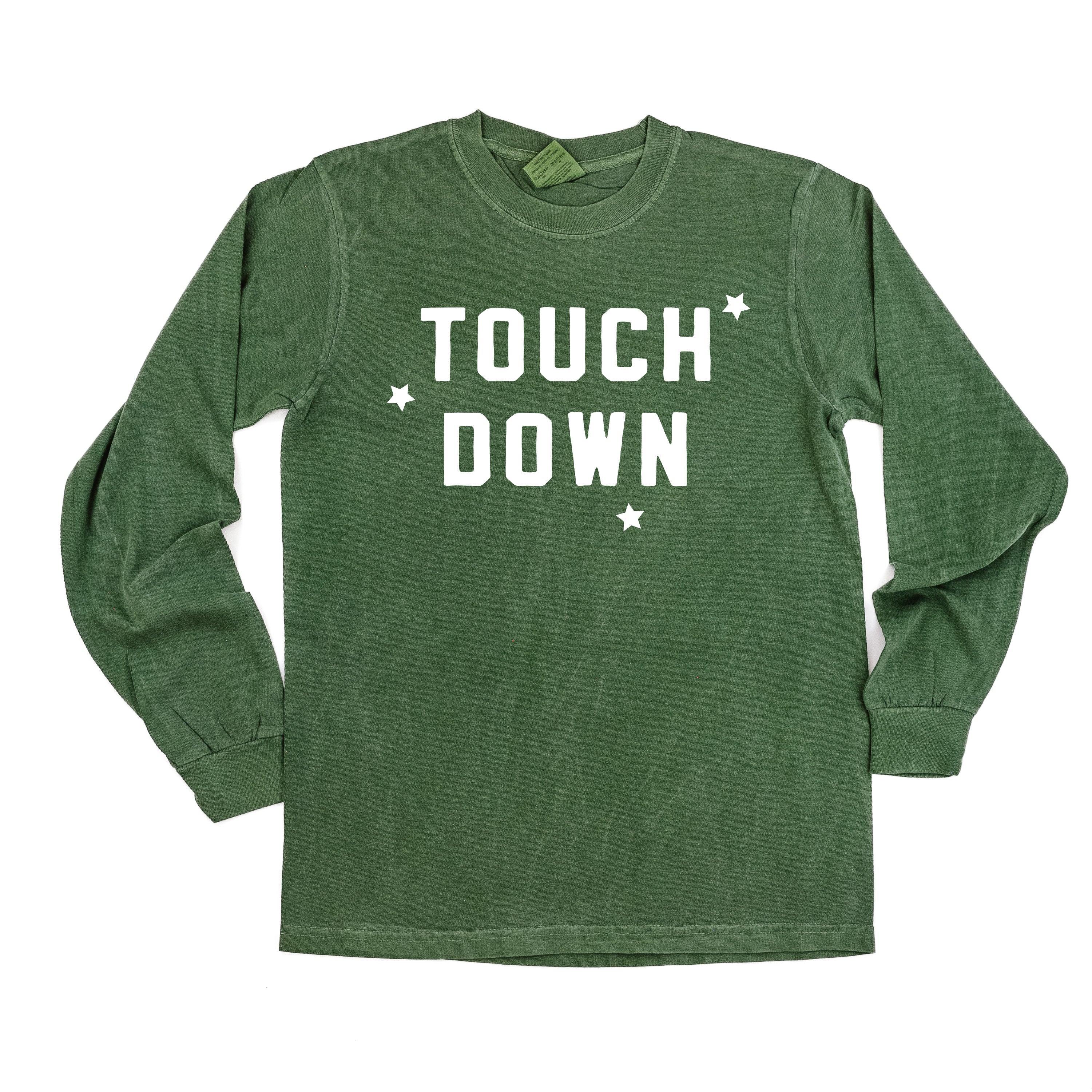 Touch Down - Long Sleeve Comfort Colors Tee Little Mama Shirt Shop