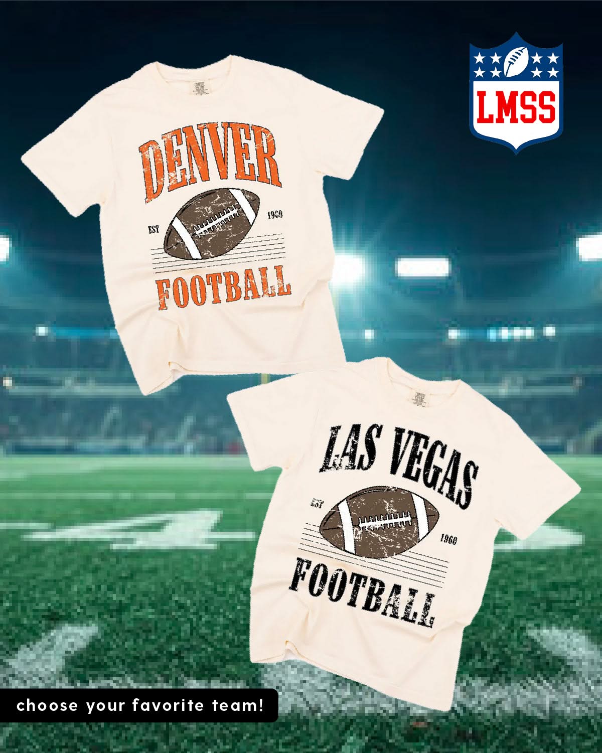 Touchdown Tees - Comfort Colors Tee Little Mama Shirt Shop