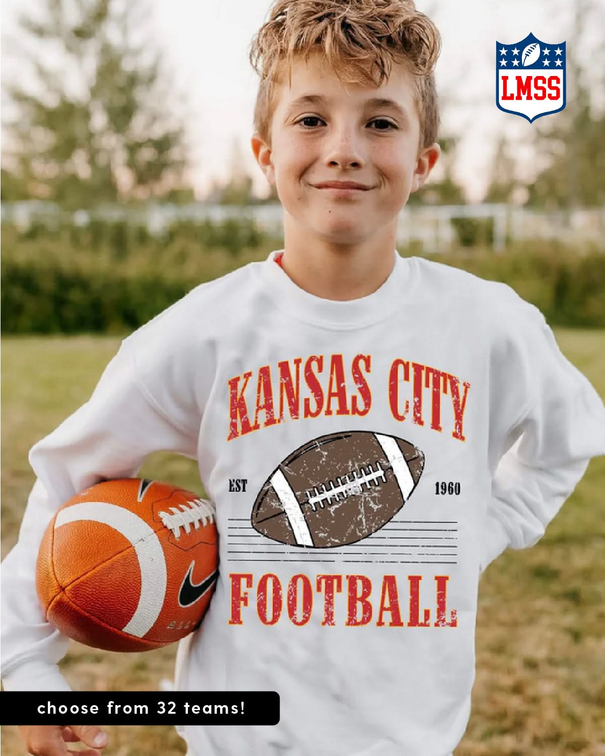 Touchdown Tees - Child Sweater Little Mama Shirt Shop