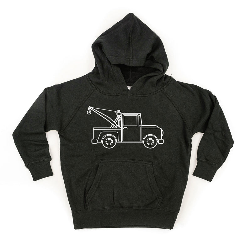 TOW TRUCK - Minimalist Design - Child Hoodie