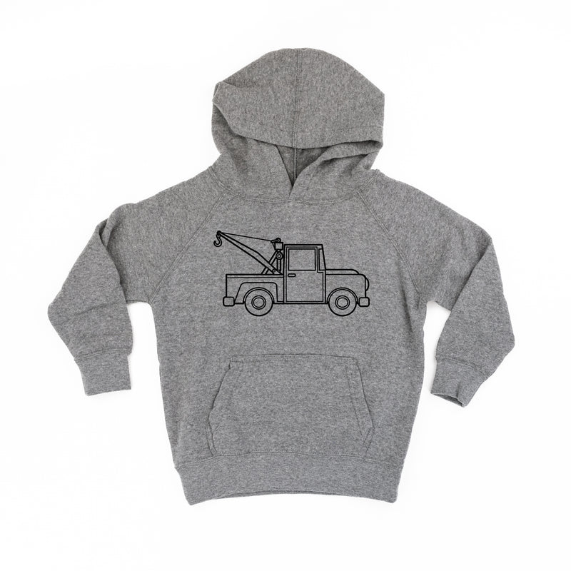 TOW TRUCK - Minimalist Design - Child Hoodie