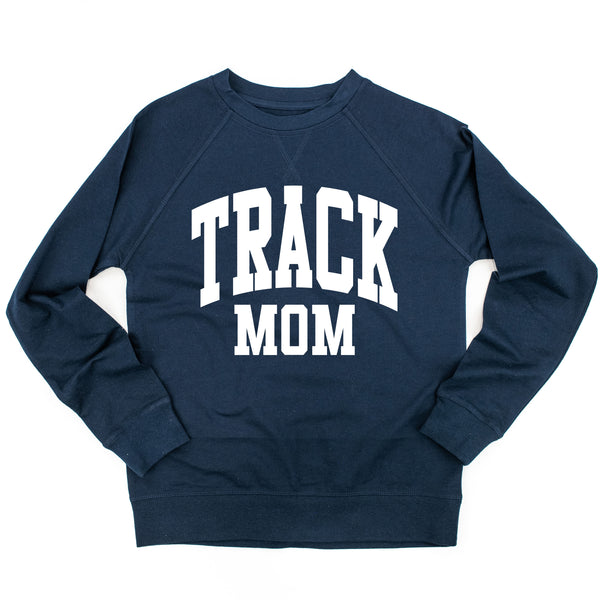 Varsity Style - TRACK MOM - Lightweight Pullover Sweater