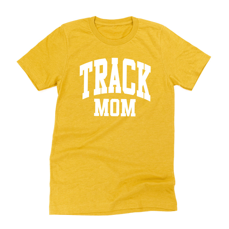 Varsity Style - TRACK MOM - Unisex Tee