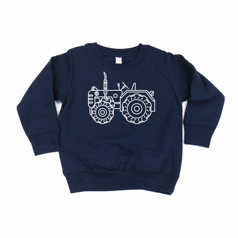 TRACTOR - Minimalist Design - Child Sweater