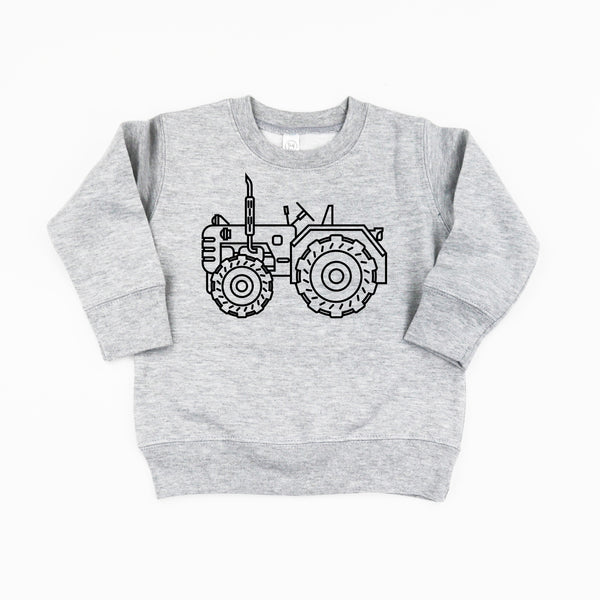 TRACTOR - Minimalist Design - Child Sweater