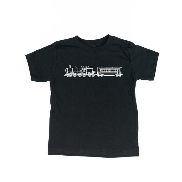 TRAIN - Minimalist Design - Short Sleeve Child Shirt