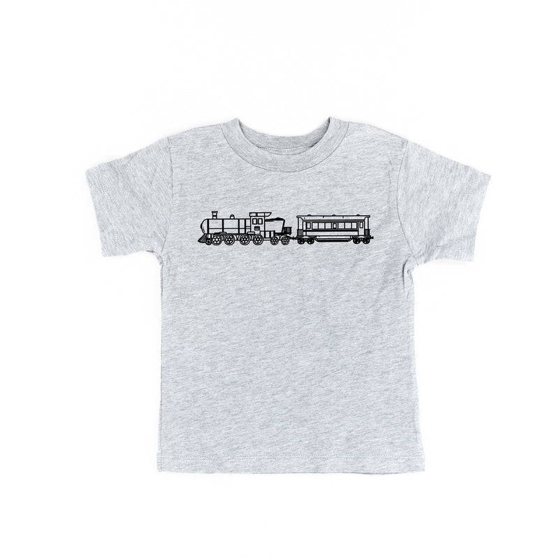 TRAIN - Minimalist Design - Short Sleeve Child Shirt