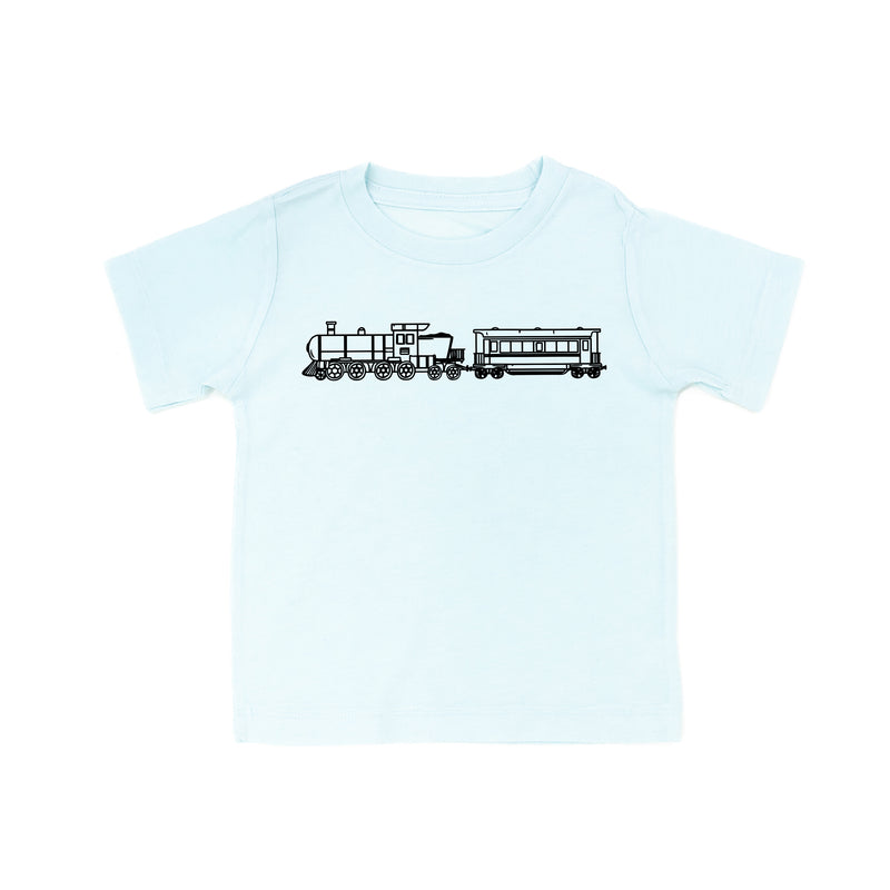 TRAIN - Minimalist Design - Short Sleeve Child Shirt