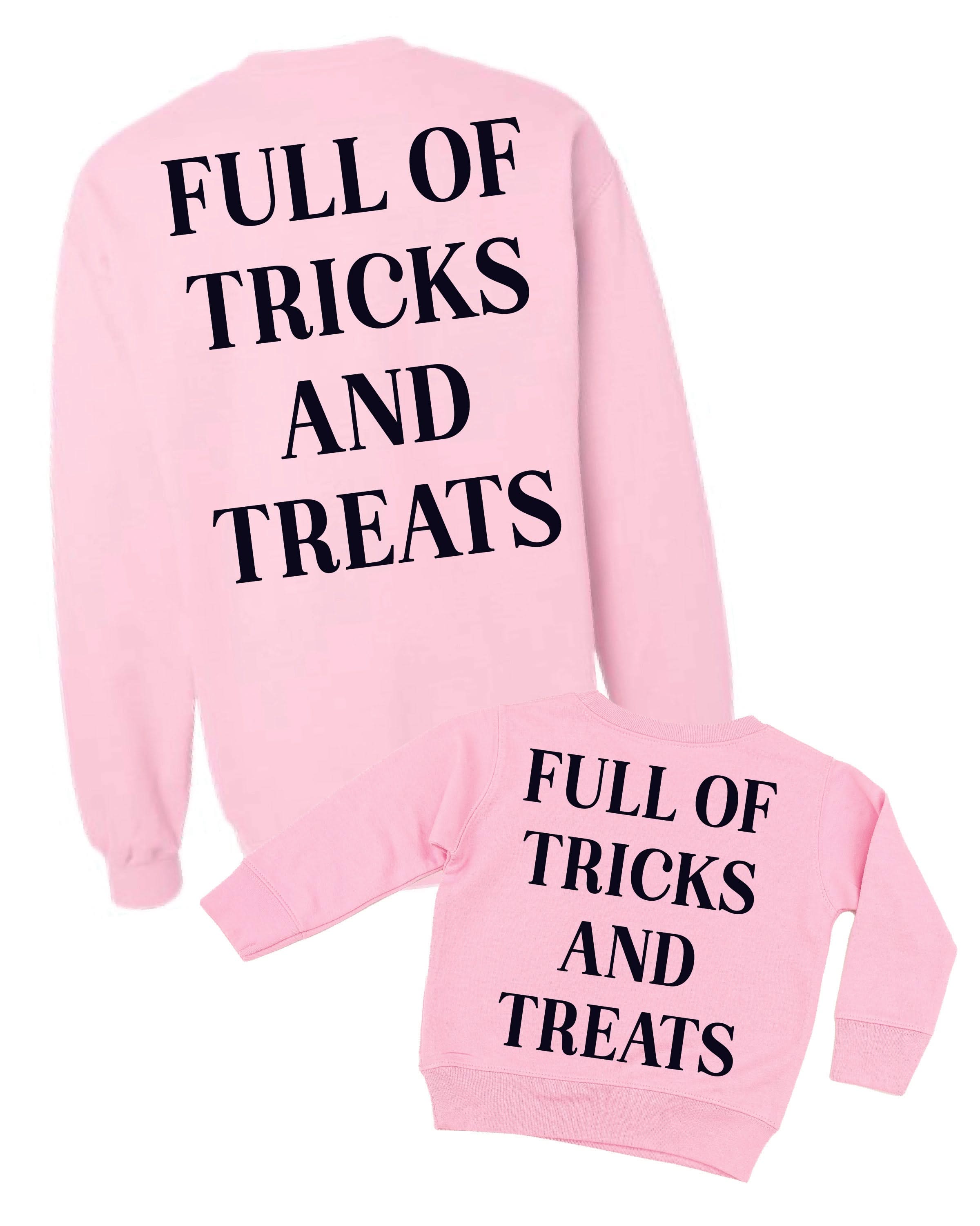 Full of Tricks and Treats - Set of 2 Basic Fleece Sweaters Little Mama Shirt Shop