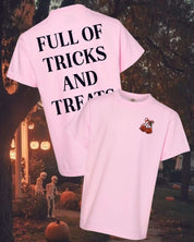 Full of Tricks and Treats - Youth Comfort Colors Tee Little Mama Shirt Shop