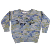 Hand Drawn Brook Trout - Child Sweater Little Mama Shirt Shop