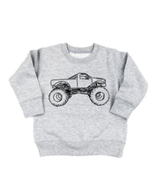 Trucks N' Things Minimalist Design - (Choose Your Vehicle) - Child Sweater Little Mama Shirt Shop