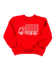 Trucks N' Things Minimalist Design - (Choose Your Vehicle) - Child Sweater Little Mama Shirt Shop