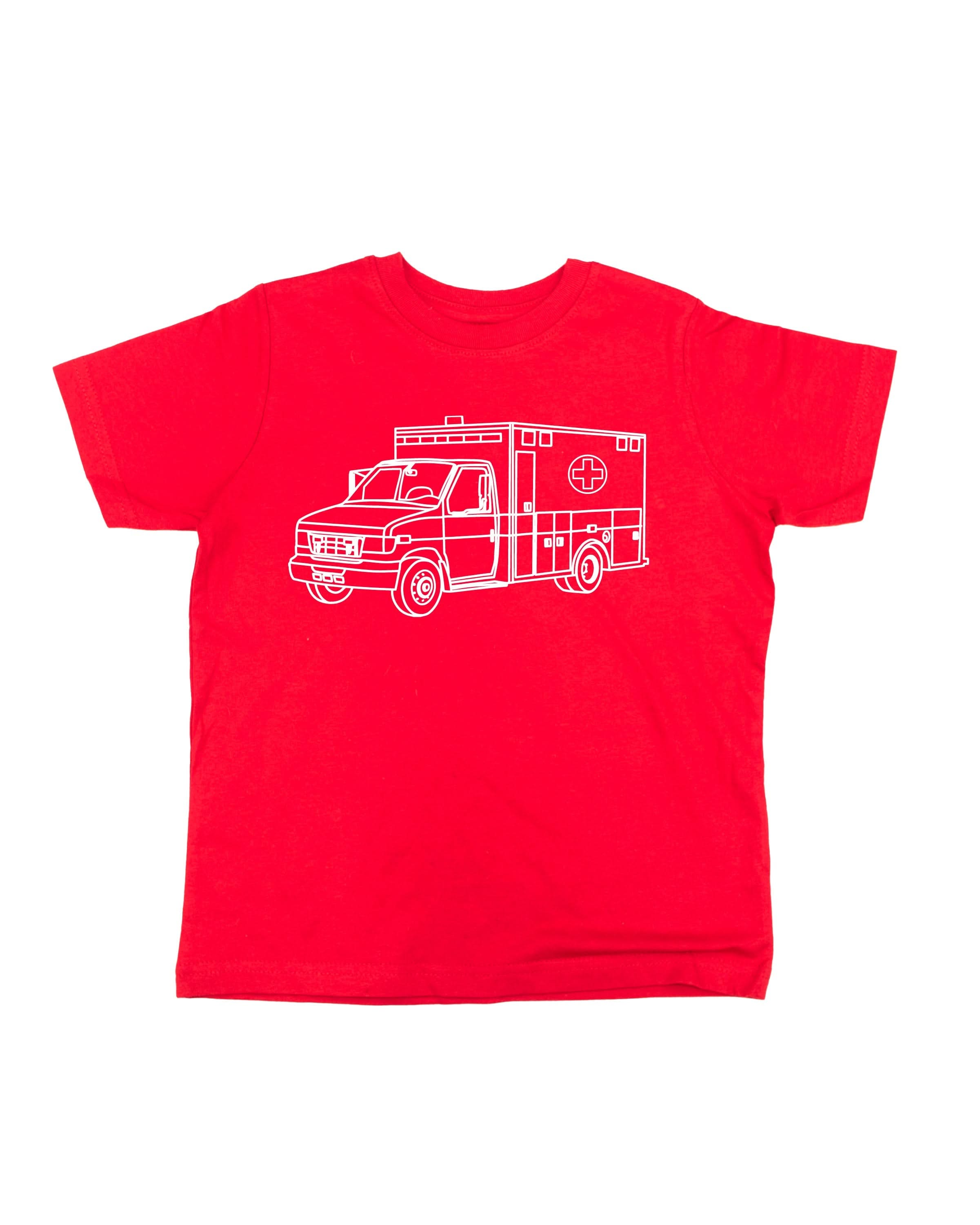 Trucks N' Things Minimalist Design - (Choose Your Vehicle) - Child Tee Little Mama Shirt Shop