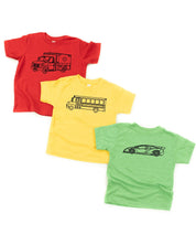 Trucks N' Things Minimalist Design - (Choose Your Vehicle) - Child Tee Little Mama Shirt Shop