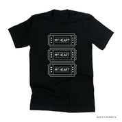 Ticket To My Heart - Unisex Tee Little Mama Shirt Shop