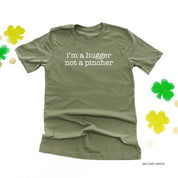 I'm a Hugger Not a Pincher - Unisex Tee Little Mama Shirt Shop