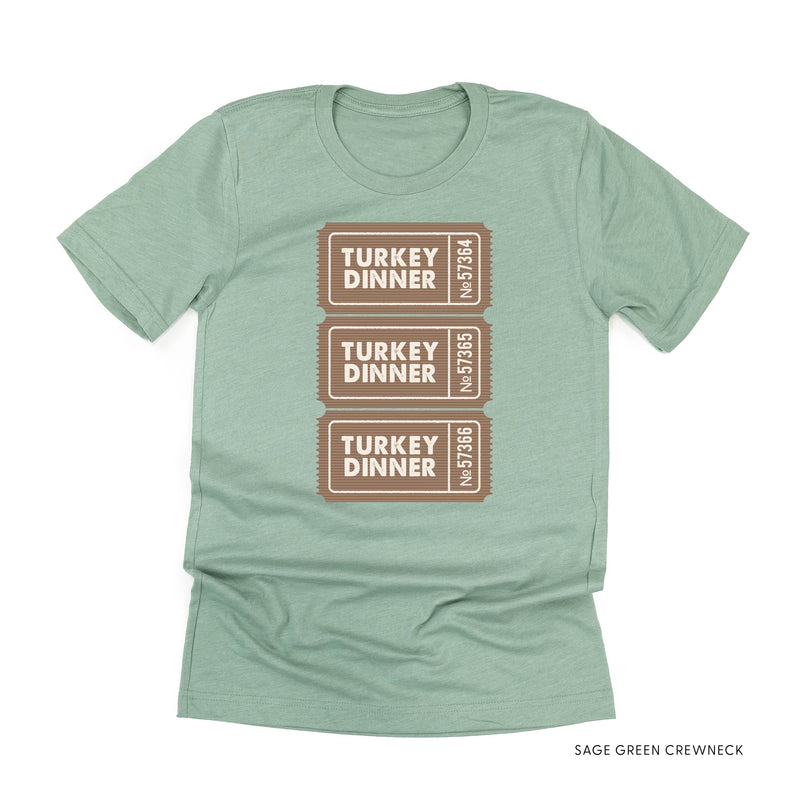 Turkey Dinner Tickets - Unisex Tee