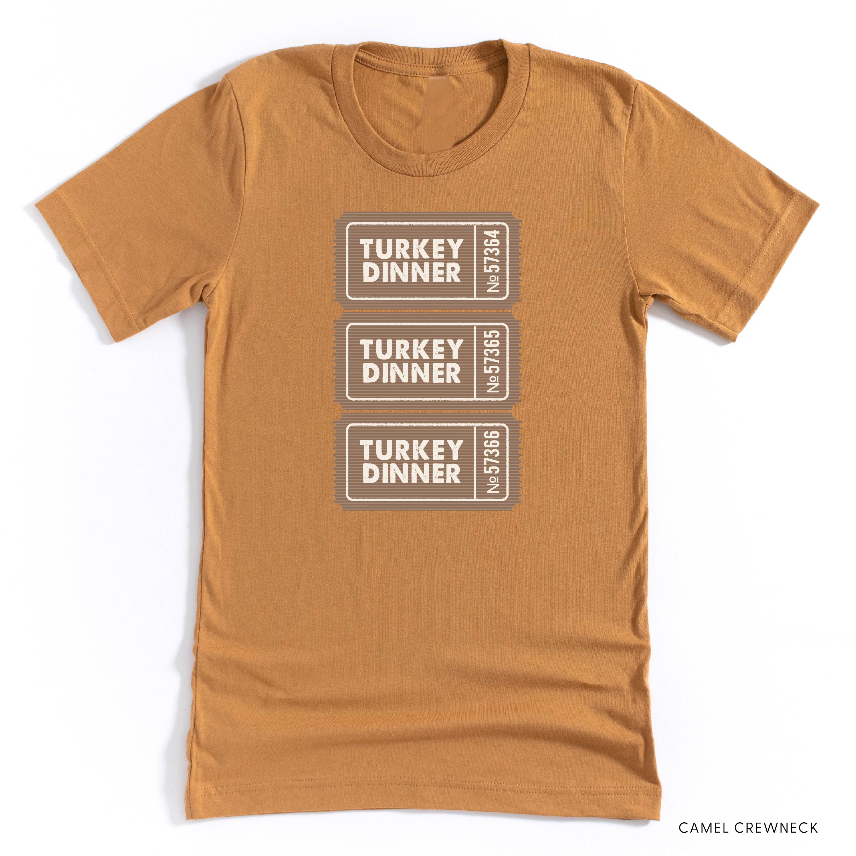 Turkey Dinner Tickets - Unisex Tee Little Mama Shirt Shop