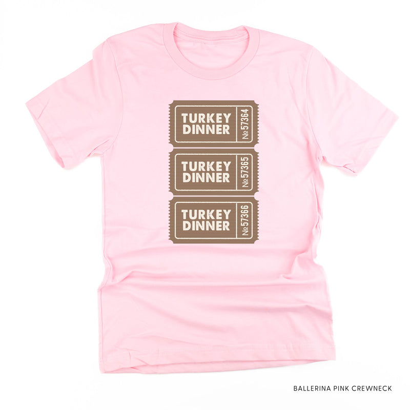 Turkey Dinner Tickets - Unisex Tee