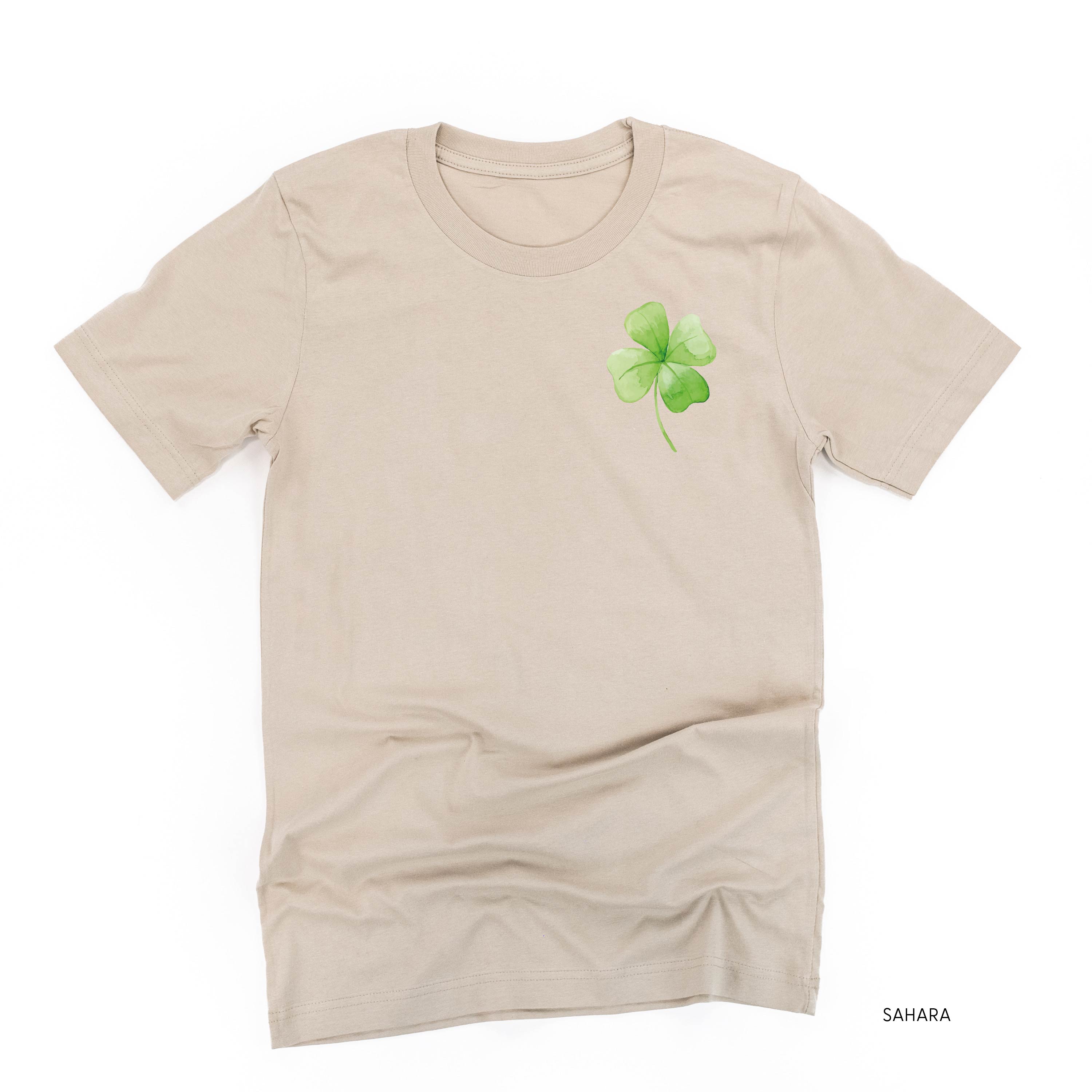 Watercolor Lucky You (pf&b) - Unisex Tee Little Mama Shirt Shop