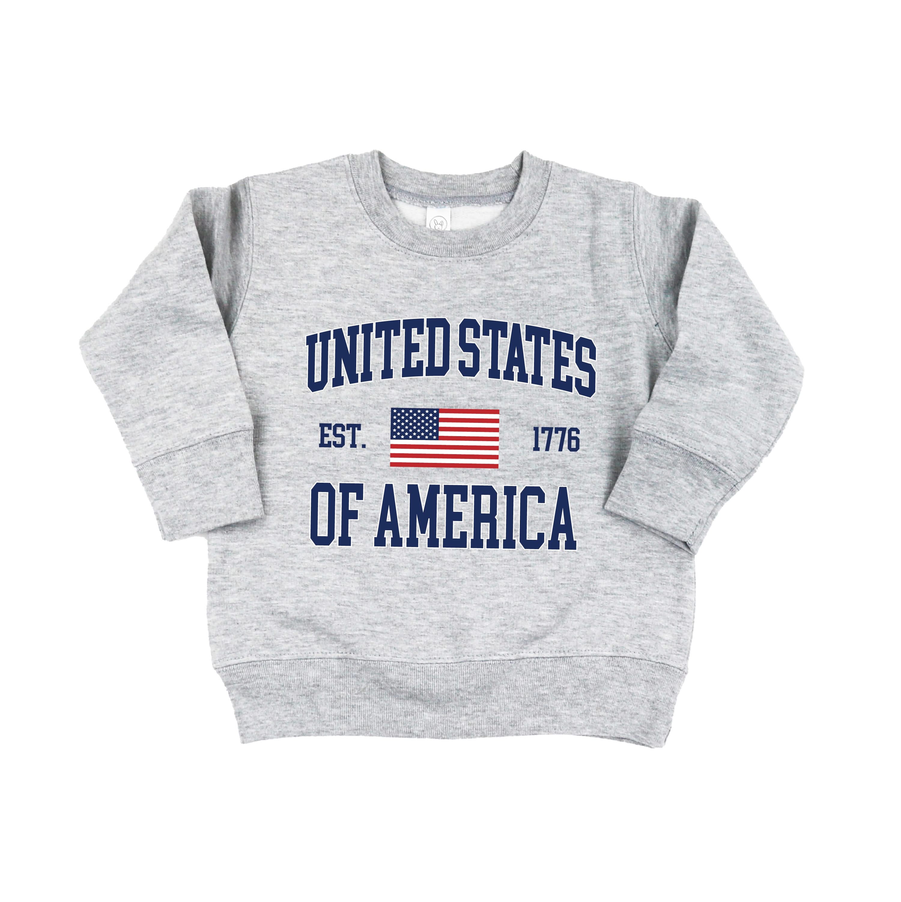 United States of America - Child Sweater Little Mama Shirt Shop