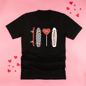 Valentine Skateboard - Unisex Tee Little Mama Shirt Shop