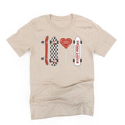 Valentine Skateboard - Unisex Tee Little Mama Shirt Shop