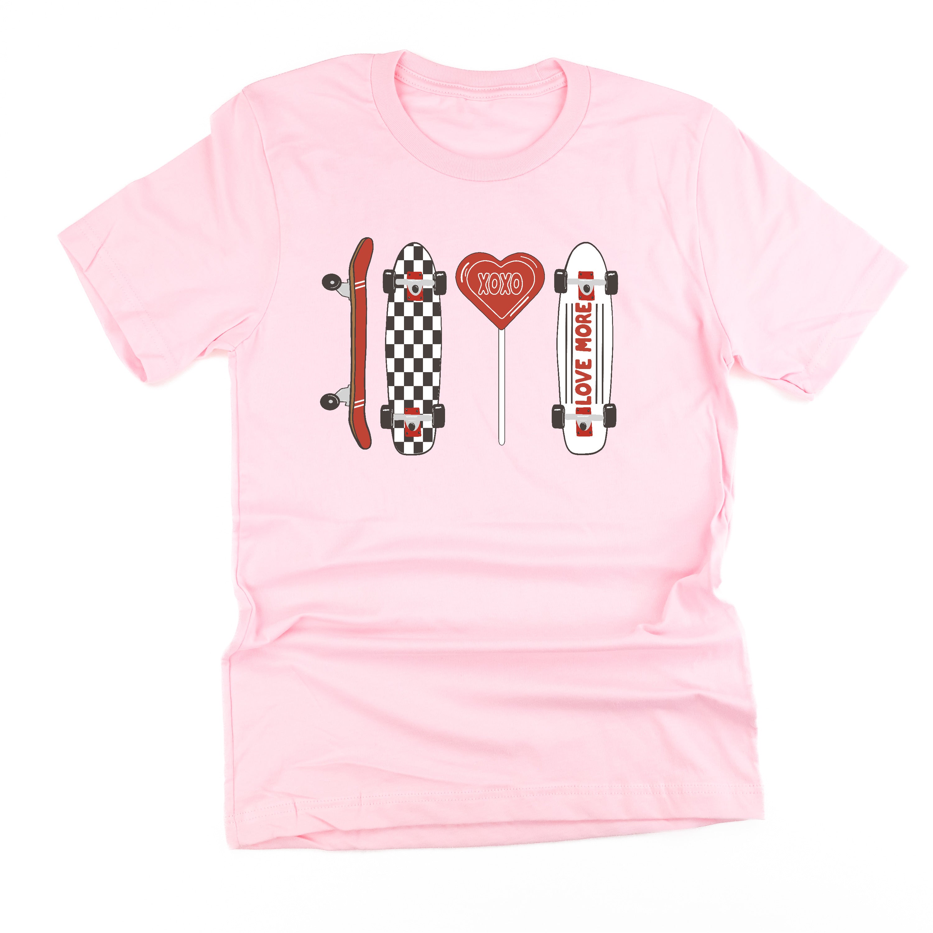 Valentine Skateboard - Unisex Tee Little Mama Shirt Shop