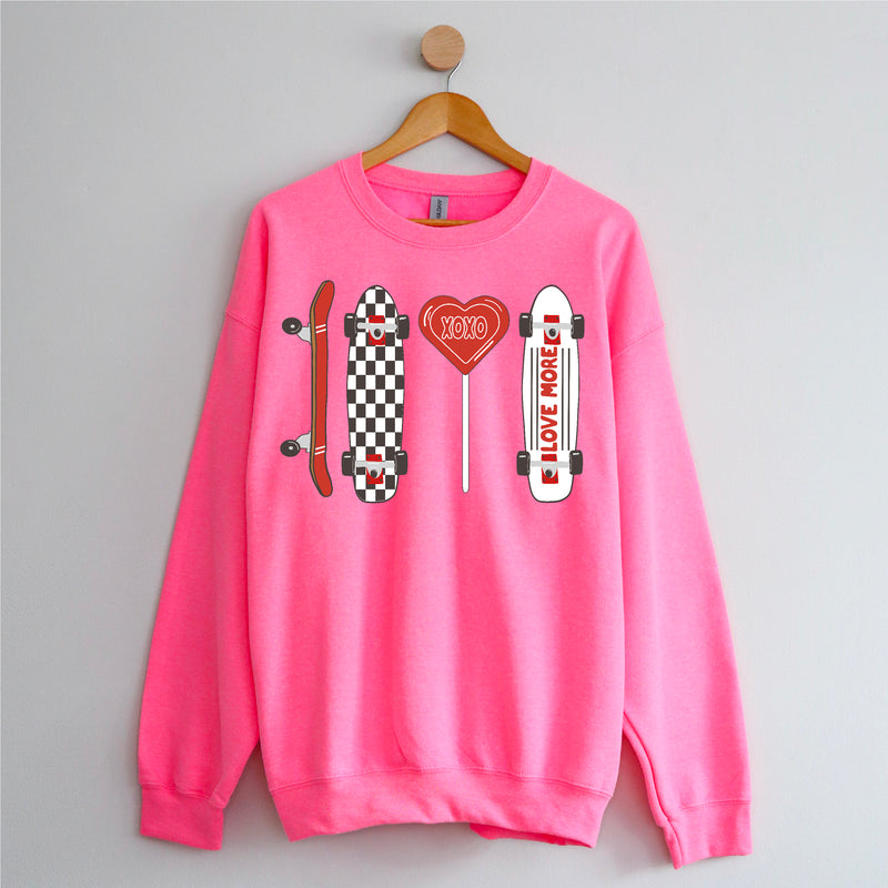 Valentine Skateboard - BASIC Fleece