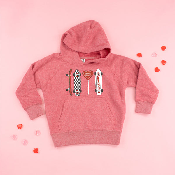 Valentine Skateboard - Child HOODIE