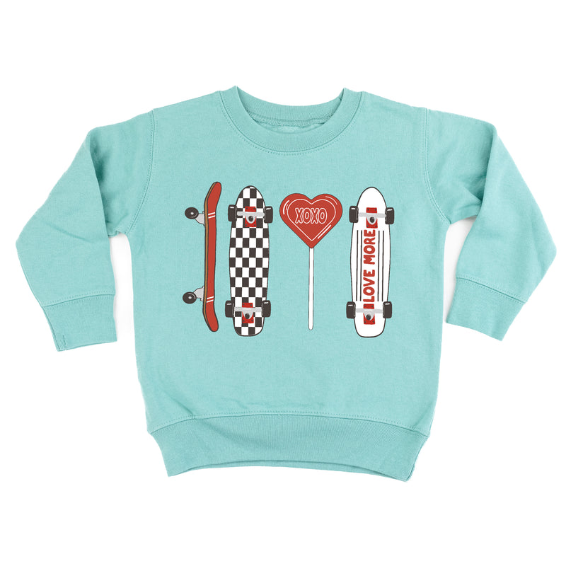 Valentine Skateboard - Child Sweater