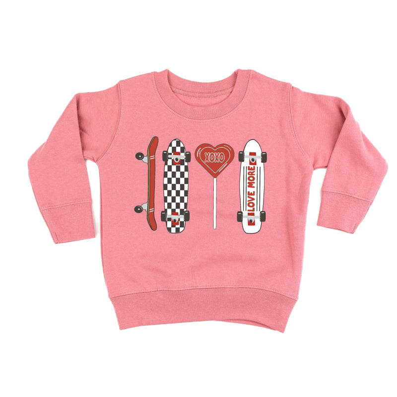 Valentine Skateboard - Child Sweater